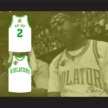 Load image into Gallery viewer, Kay Gee 2 Violators Basketball Jersey 5th Annual Rock N&#39; Jock B-Ball Jam 1995