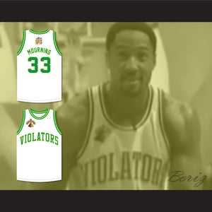 Alonzo Mourning 33 Violators Basketball Jersey 5th Annual Rock N' Jock B-Ball Jam 1995