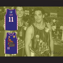 Load image into Gallery viewer, Dean Cain 11 Bricklayers Basketball Jersey 7th Annual Rock N&#39; Jock B-Ball Jam 1997