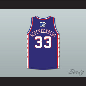 Marcus Schenkenberg 33 Bricklayers Basketball Jersey 7th Annual Rock N' Jock B-Ball Jam 1997