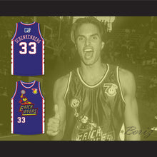 Load image into Gallery viewer, Marcus Schenkenberg 33 Bricklayers Basketball Jersey 7th Annual Rock N&#39; Jock B-Ball Jam 1997
