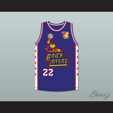 Load image into Gallery viewer, Sheryl Swoopes 22 Bricklayers Basketball Jersey 7th Annual Rock N&#39; Jock B-Ball Jam 1997
