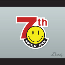 Load image into Gallery viewer, Violators Basketball 7th Annual Rock N' Jock B-Ball Jam 1997 Yellow/ White Varsity Letterman Satin Bomber Jacket