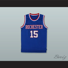 Load image into Gallery viewer, Rochester Royals 15 Blue Basketball Jersey