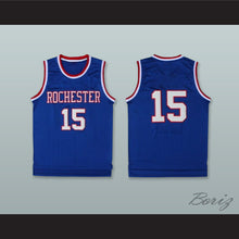 Load image into Gallery viewer, Rochester Royals 15 Blue Basketball Jersey