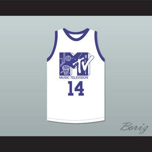 Mark Wahlberg 14 Basketball Jersey First Annual Rock N' Jock B-Ball Jam 1991