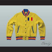 Load image into Gallery viewer, Romania Varsity Letterman Jacket-Style Sweatshirt