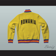 Load image into Gallery viewer, Romania Varsity Letterman Jacket-Style Sweatshirt
