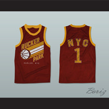 Load image into Gallery viewer, Rucker Park 1 Harlem New York City Basketball Jersey