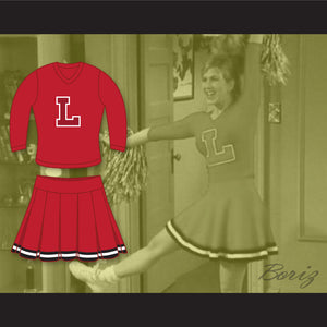 Jennifer Aniston Rachel Green High School 3/4 Sleeve Cheerleader Uniform Friends