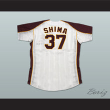 Load image into Gallery viewer, Motohiro Shima 37 Tohoku Rakuten Golden Eagles Baseball Jersey