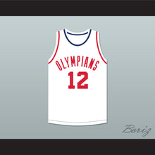 Load image into Gallery viewer, Ralph Beard 12 Indianapolis Olympians White Basketball Jersey