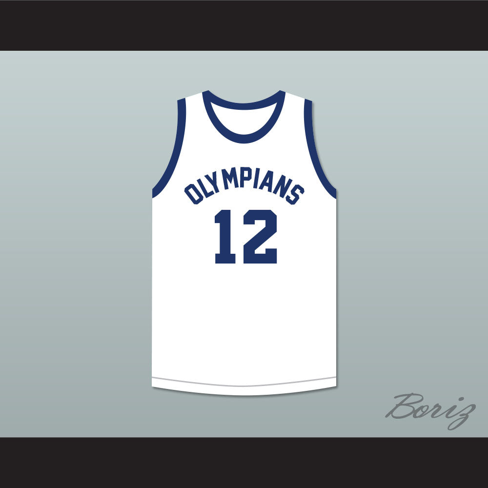 Ralph Beard 12 Indianapolis Olympians Retro White Basketball Jersey