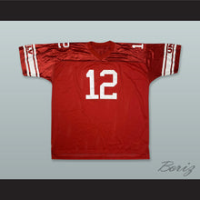 Load image into Gallery viewer, Randall Cunningham 12 UNLV Rebels Scarlet Red Football Jersey