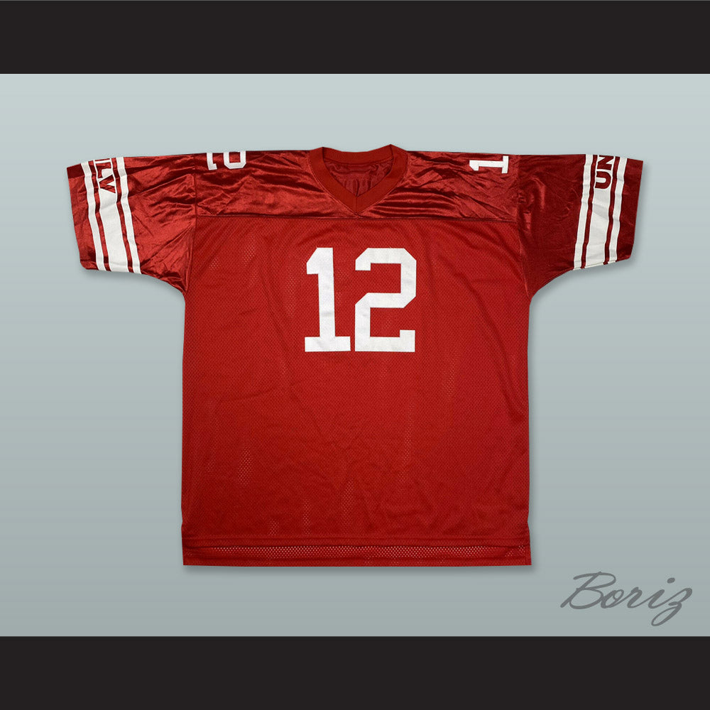 Randall Cunningham 12 UNLV Rebels Scarlet Red Football Jersey