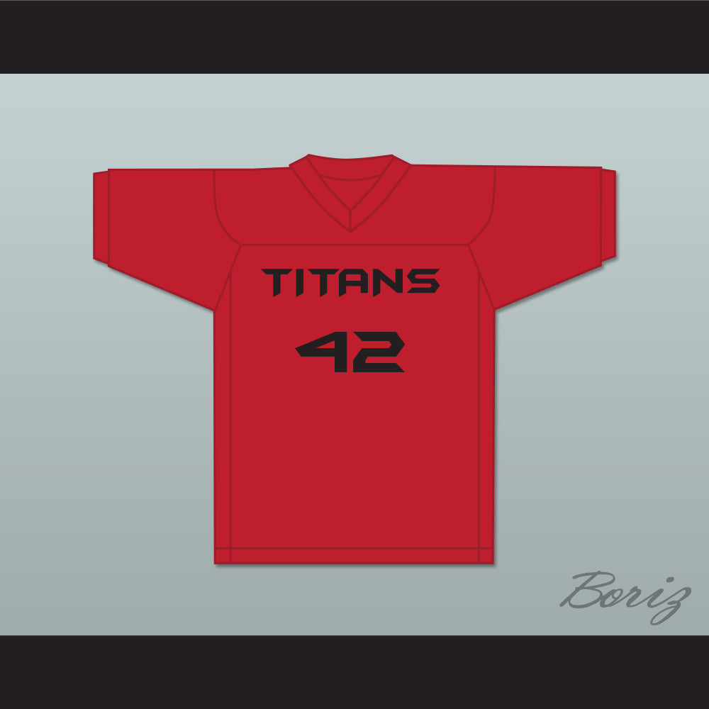 Randy 42 Titans Intramural Flag Football Jersey Balls Out