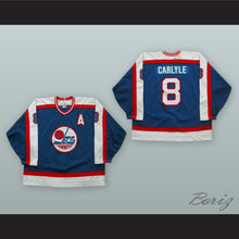 Load image into Gallery viewer, Randy Carlyle 8 Winnipeg Jets Hockey Jersey