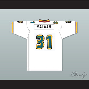 Rashaan Salaam 31 Memphis Maniax Away Football Jersey