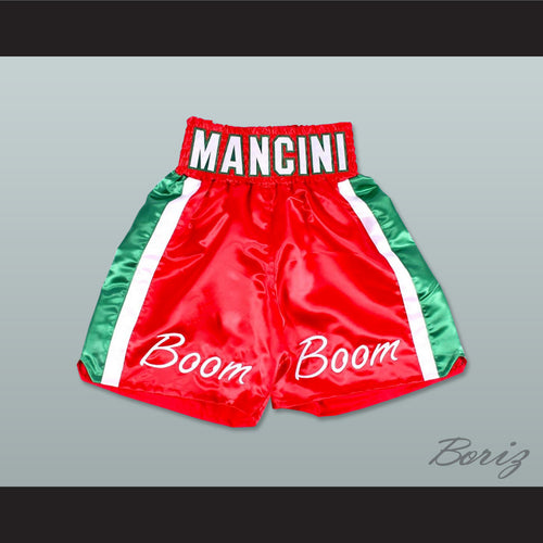 Ray 'Boom Boom' Mancini Red Boxing Shorts