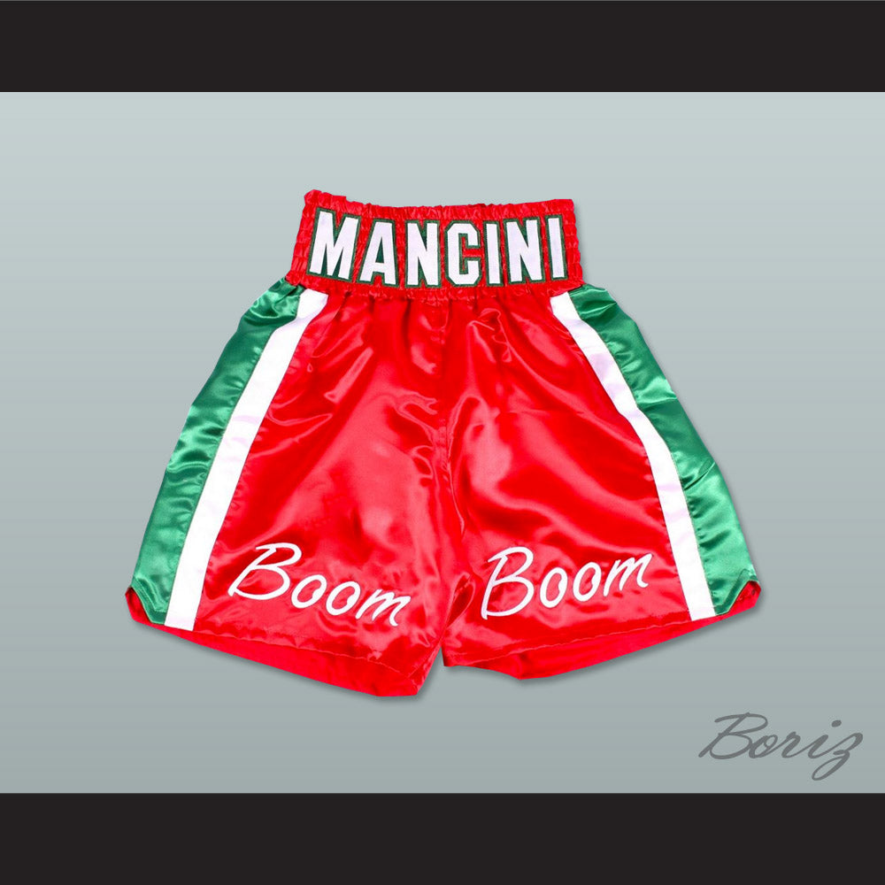 Ray 'Boom Boom' Mancini Red Boxing Shorts