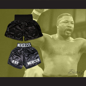 Ray 'Merciless' Mercer Black Boxing Shorts