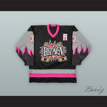 Load image into Gallery viewer, Ray Schultz 3 Calgary Hitmen Black Hockey Jersey