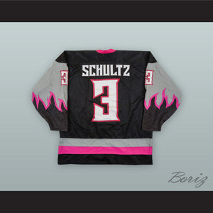 Ray Schultz 3 Calgary Hitmen Black Hockey Jersey