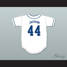 Load image into Gallery viewer, Reggie Jackson 44 Cheltenham High School Panthers White Baseball Jersey 2