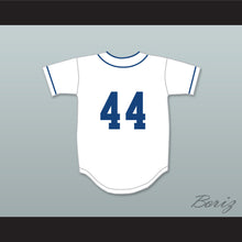 Load image into Gallery viewer, Reggie Jackson 44 Cheltenham High School Panthers White Baseball Jersey 1
