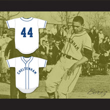 Load image into Gallery viewer, Reggie Jackson 44 Cheltenham High School Panthers White Baseball Jersey 1