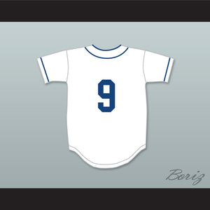 Reggie Jackson 9 Cheltenham High School Panthers White Baseball Jersey 1