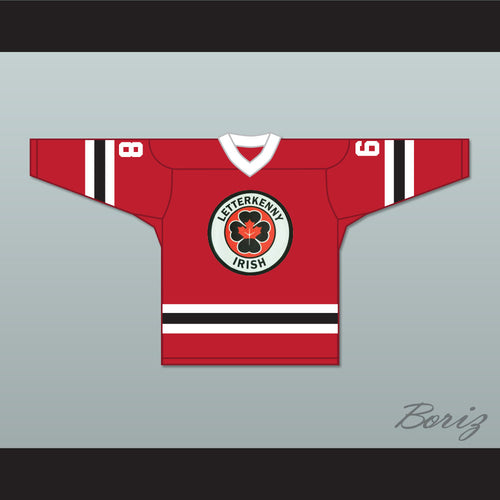 Reilly 68 Letterkenny Irish Red Alternate Hockey Jersey