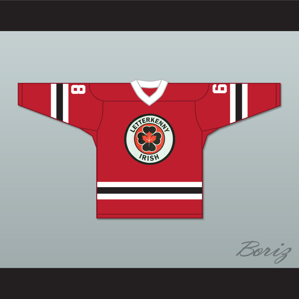 Reilly 68 Letterkenny Irish Red Alternate Hockey Jersey