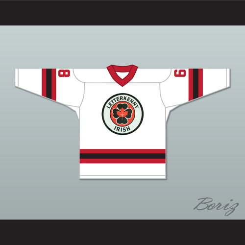 Reilly 68 Letterkenny Irish White Alternate Hockey Jersey