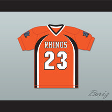 Load image into Gallery viewer, Jammie Jammie-Jammie 23 Rhinos Football Jersey with Patches Key &amp; Peele