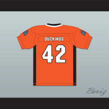 Load image into Gallery viewer, Equine Duckings 42 Rhinos Football Jersey with Patches Key &amp; Peele