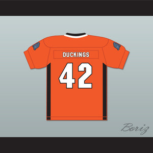 Equine Duckings 42 Rhinos Football Jersey with Patches Key & Peele