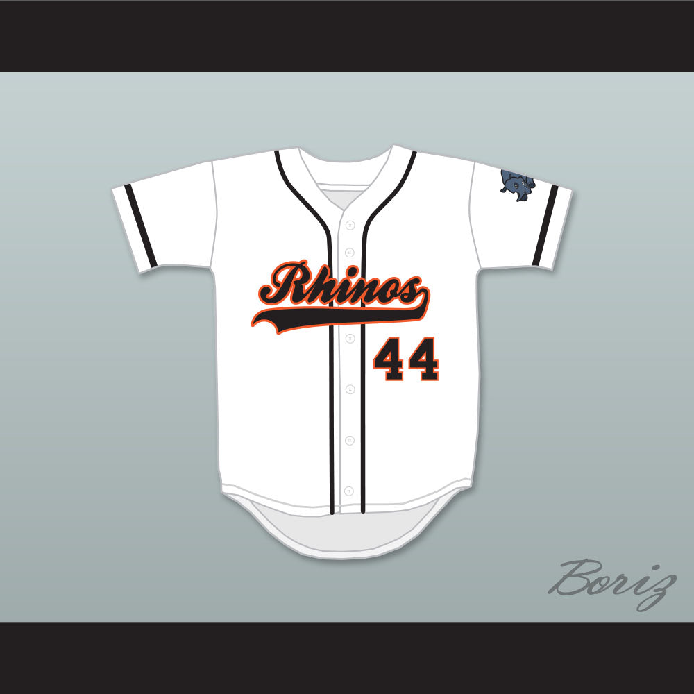 Garcia 44 Rhinos Baseball Jersey with Patch Key & Peele Slap Ass
