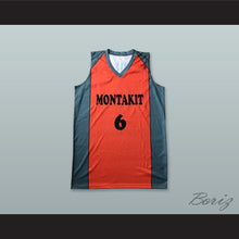 Load image into Gallery viewer, Ricardo Uriz 6 Montakit Fuenlabrada Spain Orange Basketball Jersey