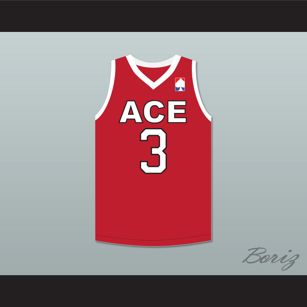 Ricegum 3 ACE Family Charity Red Basketball Jersey