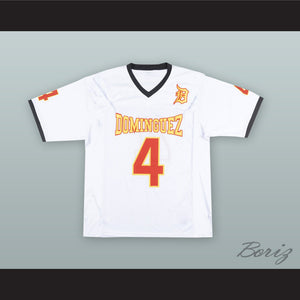 Richard Sherman 4 Manuel Dominguez High School White Football Jersey