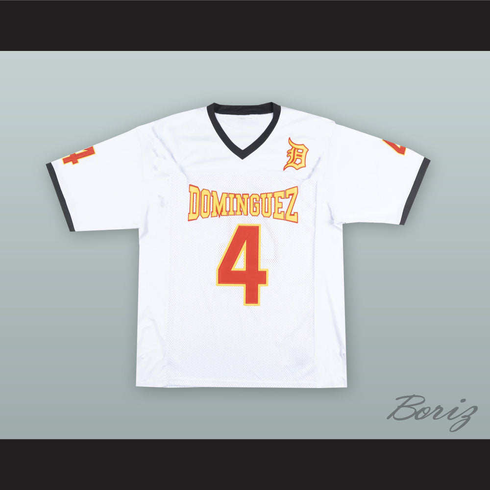 Richard Sherman 4 Manuel Dominguez High School White Football Jersey