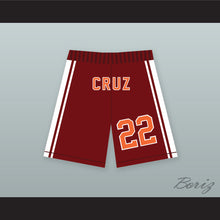 Load image into Gallery viewer, Timo Cruz 22 Richmond Oilers Home Basketball Shorts