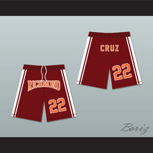 Load image into Gallery viewer, Timo Cruz 22 Richmond Oilers Home Basketball Shorts