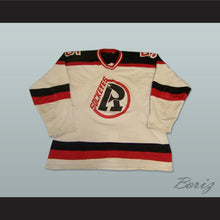 Load image into Gallery viewer, Steve Kloepzig 5 Richmond Sockeyes White Hockey Jersey
