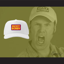 Load image into Gallery viewer, Ricky Bobby White Baseball Hat