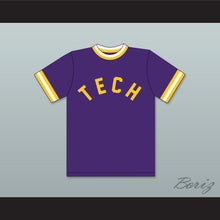 Load image into Gallery viewer, Ricky Henderson 24 Oakland Technical High School Bulldogs Purple Baseball Jersey 1