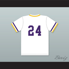 Load image into Gallery viewer, Ricky Henderson 24 Oakland Technical High School Bulldogs White Baseball Jersey 1
