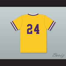 Load image into Gallery viewer, Ricky Henderson 24 Oakland Technical High School Bulldogs Yellow Baseball Jersey 1