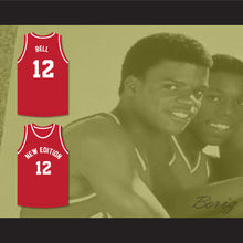 Load image into Gallery viewer, Ricky Bell 12 New Edition Red Basketball Jersey